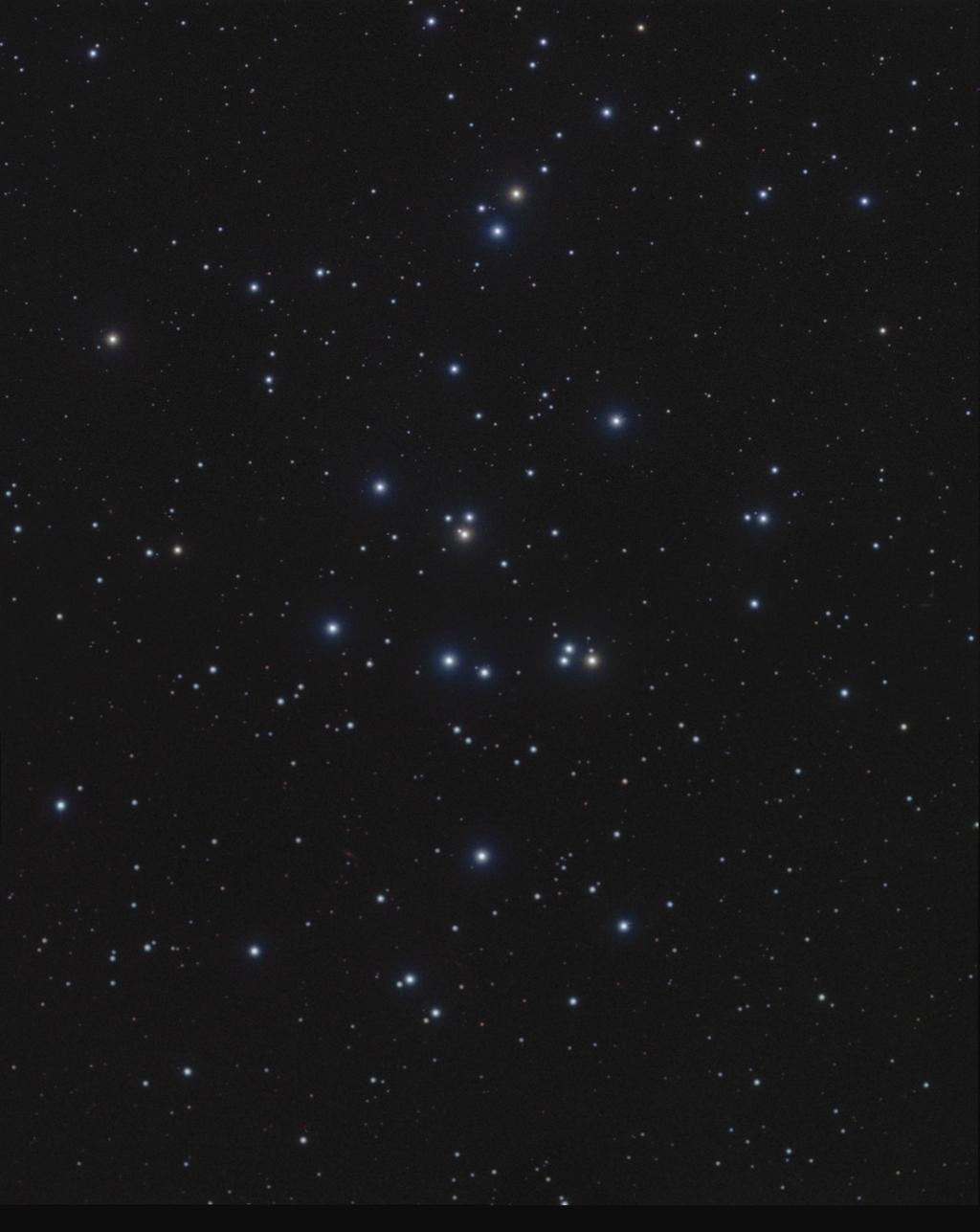 SEQUENCING THE STARS 3 Open Cluster M44 (Beehive). Image taken by the author. second prominent branch called the horizontal branch.