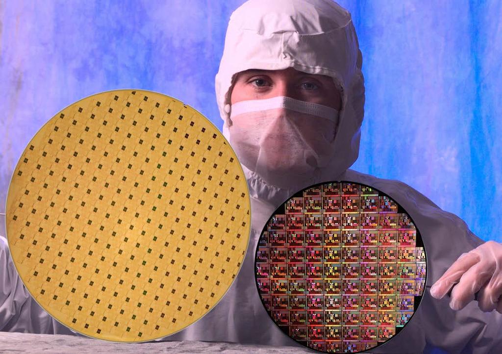 Transistors/wafer to Billions/wafer? IBM 200 mm and 300 mm wafer http://www-3.