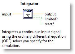 Modeling Simulation Block Diagrams Experimentation Summary The integrator block is a key element for integrating