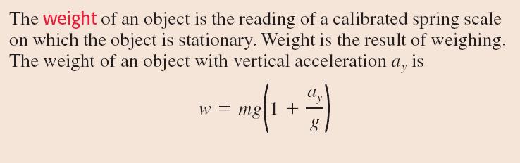 Knight s Definition of weight Eq. 6.