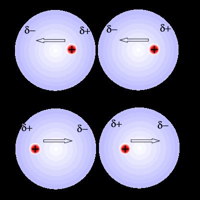 Electrostatic interactions (charge-charge interactions): They