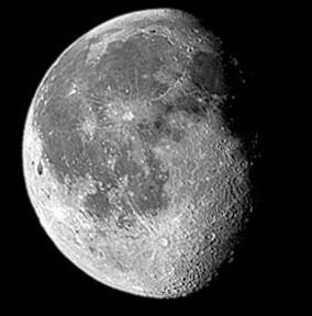 Phases of Moon What you will see: (waning Gibbous)