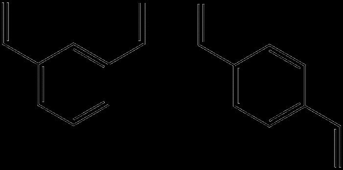 The structural polymeric backbone of the resin is styrene cross-linked with 2 to 8% divinylbenzene.