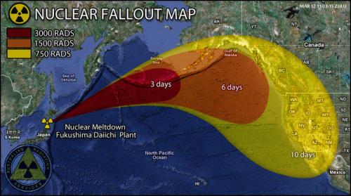 Potential Fallout from Fukushima Reactor