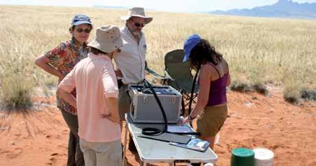 Based on this observation, Yvette Naudé and colleagues developed the hypothesis that gases and fluids of geological origin play a role in the formation of the fairy circles.