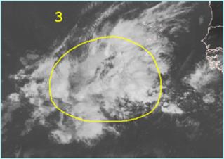 Hurricane Formation the Stages 1) Numerous thunderstorms develop over warm ocean water in