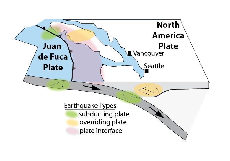 Earthquakes: Along the plate