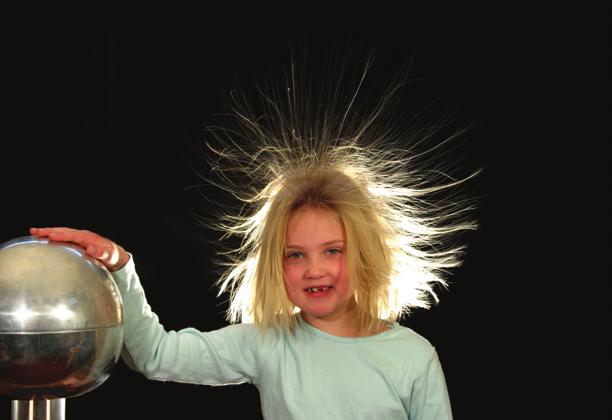 7.1 Properties of Electric Charge A visit to a science museum can be, literally, a hair-raising experience.