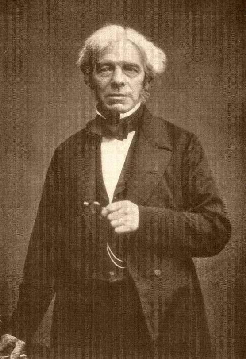 Michael Faraday The discovery of the electric field is attributed to Michael Faraday. Faraday was born in London in 1791. He came from a poor family.
