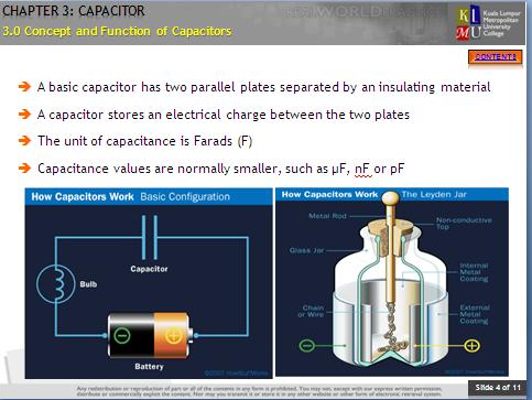 NEXT SESSION PREVIEW CHAPTER 3: CAPACITOR In chapter 3, students will