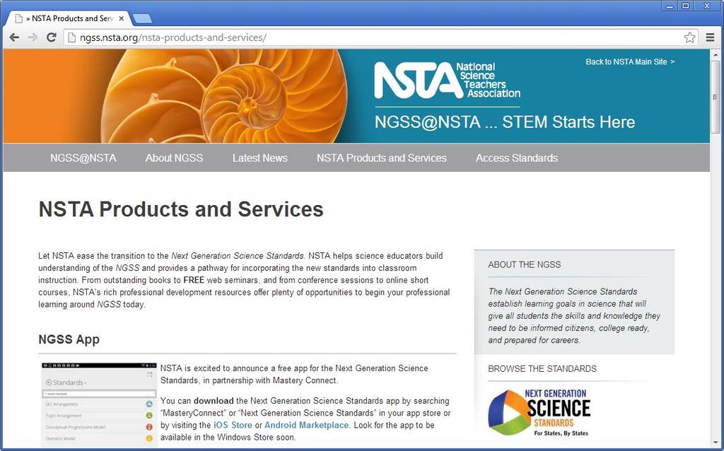 NGSS@NSTA