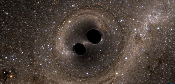 Black holes Black holes have an entropy and a temperature, T H = ~c 3 /(8 GMk B ).