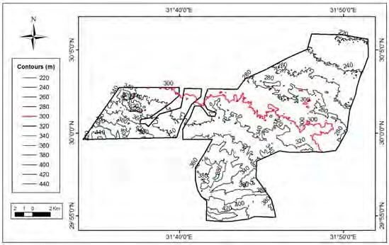 Figure 5: A Contour Map of