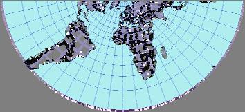each point of the map Projection conversion Provides de ability to change from one map projection or geographic reference system to