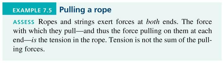 rope s tension is the