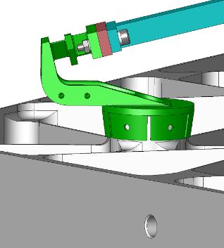 system is designed to change the length of one actuator