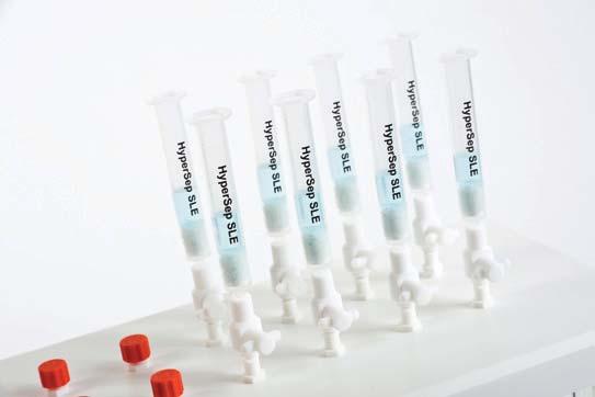 HyperSep SLE Columns and Plates Solid supported liquid/liquid extraction (SLE) is a fast effective sample preparation technique that provides considerable benefits over liquid-liquid extraction (LLE)