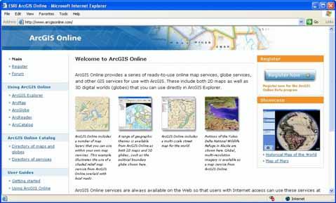 ArcGIS Online Ready-to to-use GIS services View in ArcGIS
