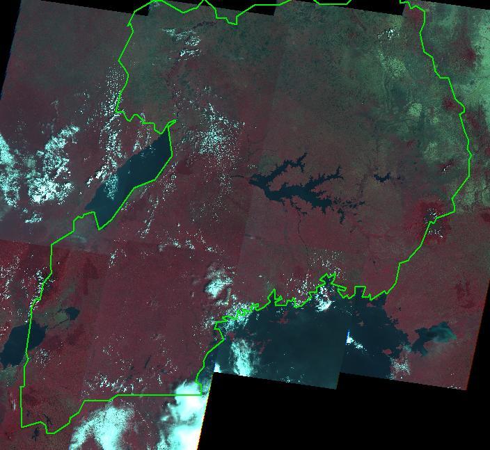 Uganda Landsat