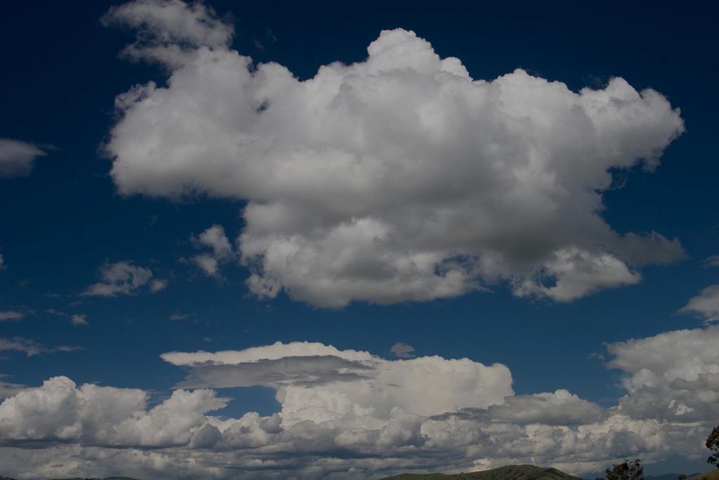 Cloud Types Cumulus: fluffy white Some indicate fair weather