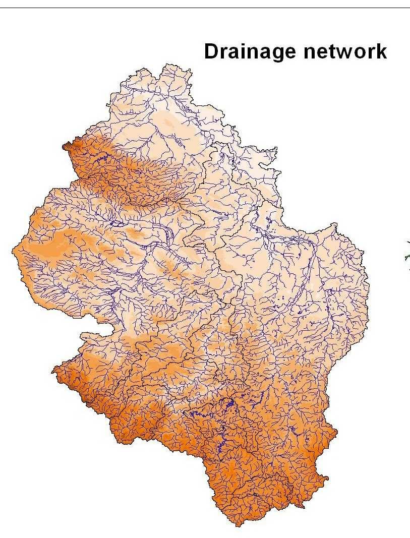 (Selection): Basin areas Proportion of delineated landscape