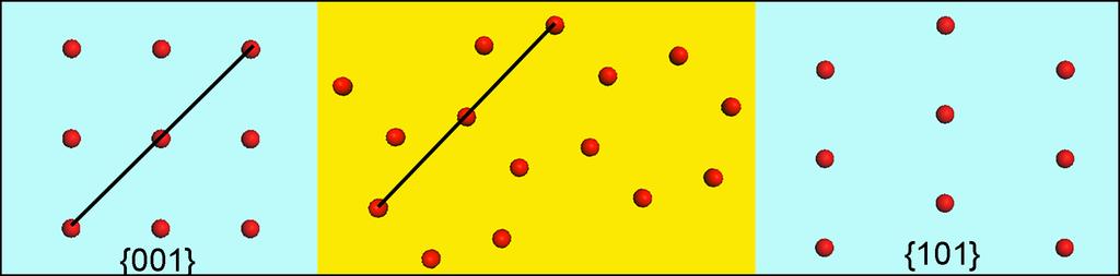 Fig. S9 Top view of O a atoms on the surface of DVMT layer (yellow) and O 2c