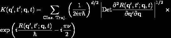 Semiclassical approximation Some useful(?