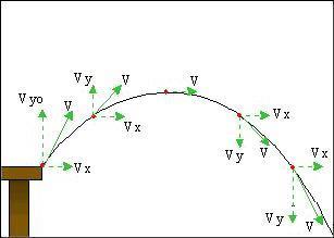 37 Projectile Motion Projectiles follow a curved path because of the Earth s gravitational pull.
