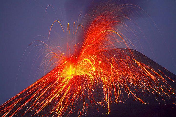 volcanoes have been studied by scientists to help them predict when the active volcano will next erupt.