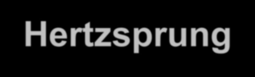 Hertzsprung-Russell