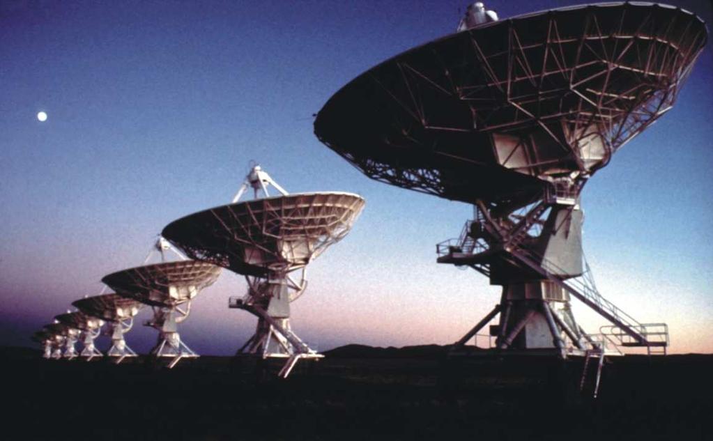 5.6 Interferometry Resolution will be that of dish whose diameter = largest separation between