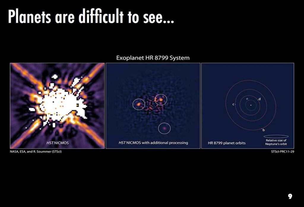 Ideally, we would like to get a snapshot of all extrasolar systems and know them as well as we know our own. But these cases are rare and difficult to achieve.