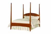 D 84-1/4. H 50 in 43-151 Platform Bed Rails 43-141 Night Stand W 26. D 16. H 23 in Two drawers.