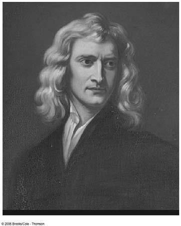 Sir Isaac Newton 1642 1727 Formulated basic concepts and laws