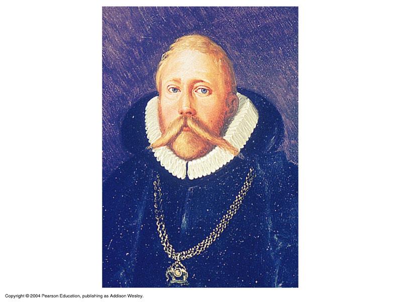 Tycho Brahe (1546-1601) Greatest observer of his time Charted positions of planets Observed supernova in 1572 Quite a