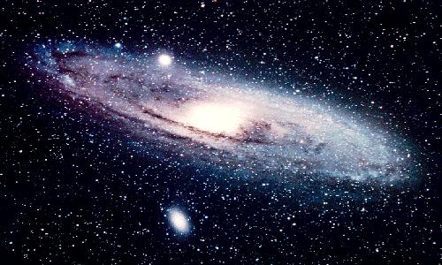 Outward Journey, Extragalactic Andromeda Galaxy (nearest large spiral) 2,200,000 (2.