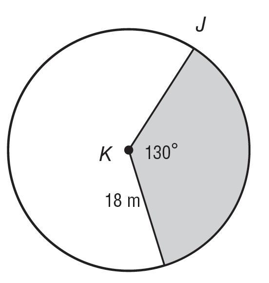 What is the area of the circular table?