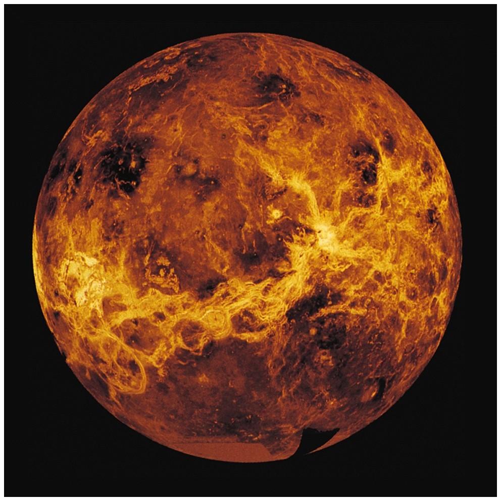 Venus: An extreme climate Earth's twin in size Massive choking atmosphere Clue