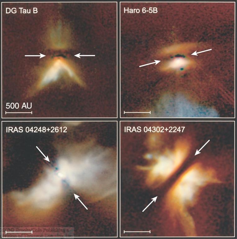 Dust Disks around Forming Stars Dust disks