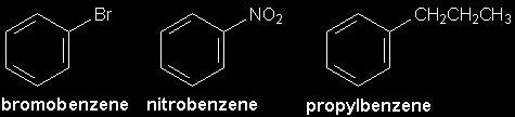 Naming Aromatic Compounds Aromatic compounds are named with benzene as the parent chain One side group is named in