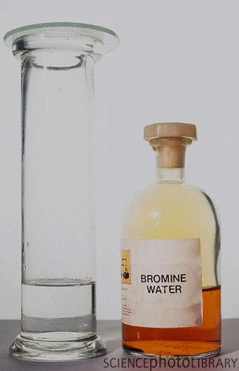 Addition Reactions The bromine water test takes advantage of the fact that alkenes undergo addition reactions: bromine water is added to the sample.