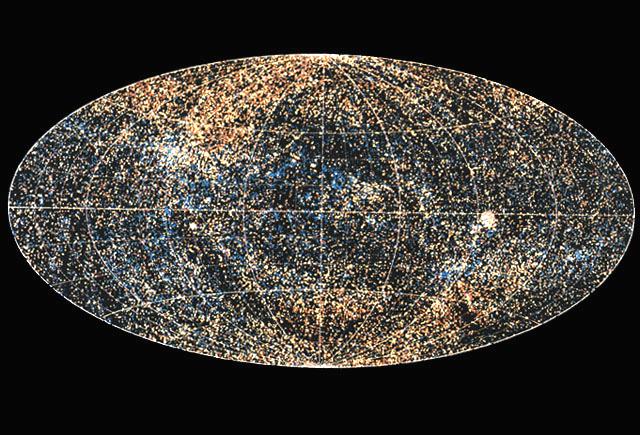 Powerful sources of X-rays X-ray map of the whole sky: Rosat All Sky Survey (MPE) 100,000 `sources A power source entirely different from the