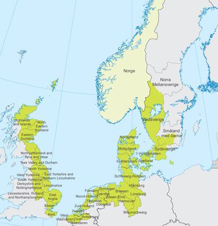 Figure 24: Eligeable area INTERREG IVB North West Europe (http://www.interact-eu.