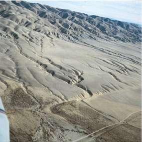 strike-slip fault would observe it to be offset to their right A viewer looking across to the other