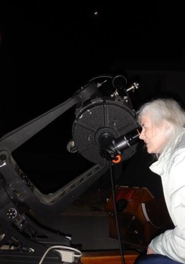 We also observed it using a 17inch telescope from Meadview, AZ and a location close to Lake Mead in Nevada.