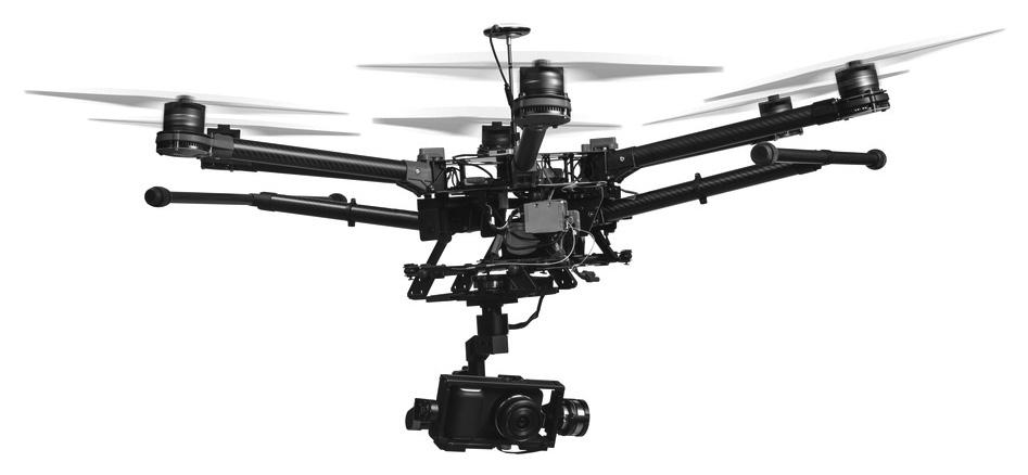 SECTION 70 marks Attempt ALL questions 10. A drone used to film sporting events is shown. An electronic engineer was involved in the development of the drone.