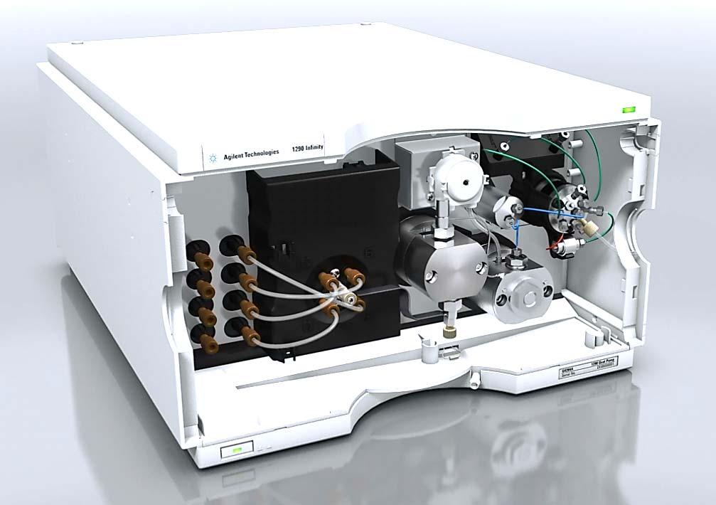 1290 Infinity Quaternary Pump Various tools enabling the high performance Inlet-Weaver Switchable Jet Weaver