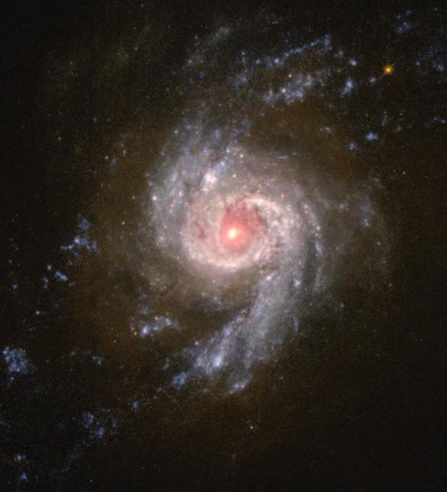 Our place in the Universe 9 FIGURE 1.4 The spiral galaxy NGC 3310, resembling our Galaxy viewed face on.