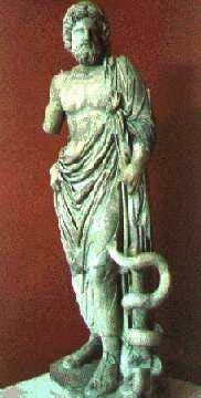 ASCLEPIUS God of Medicine Son of Apollo and the nymph Coronide Grand son of Zeus The name of asclepiads is given to the associations for natural treatment We have tried to give a retrospective look