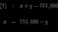 Thus the x-coordinate of the vertex is given by the expression: The y-coordinate can be obtained by substituting the above result into the given quadratic equation, giving SYSTEM OF EQUATIONS A